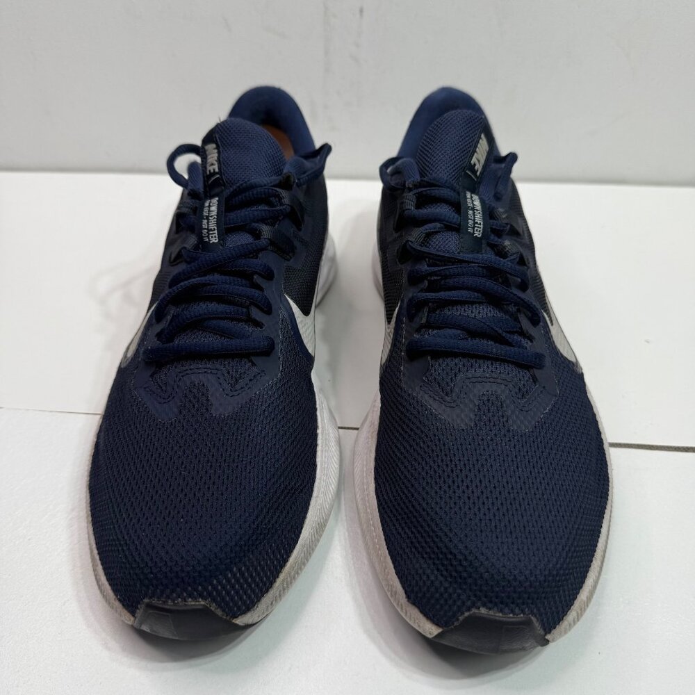 Nike Downshifter Navy Blue Running Shoes Mens Size 10 Athletic Sneakers - Picture 2 of 9